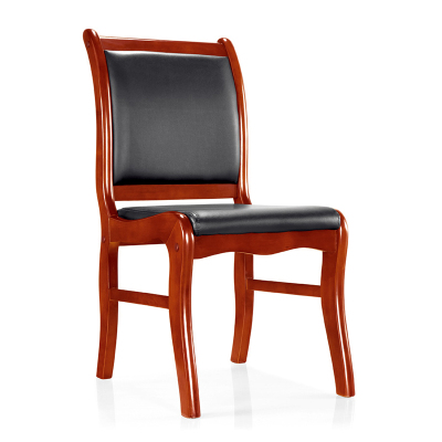 臻远 ZY5110309 办公会议椅办公皮椅电脑椅 黑色西皮