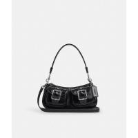 COACH女包金属扣单肩包单肩斜挎包日常出行通勤