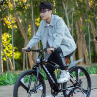 自行车山地车越野男女减震变速轻便单车青少年学生公路赛车