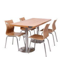 富力华驰 桌子 120*60cm-桌四椅 套