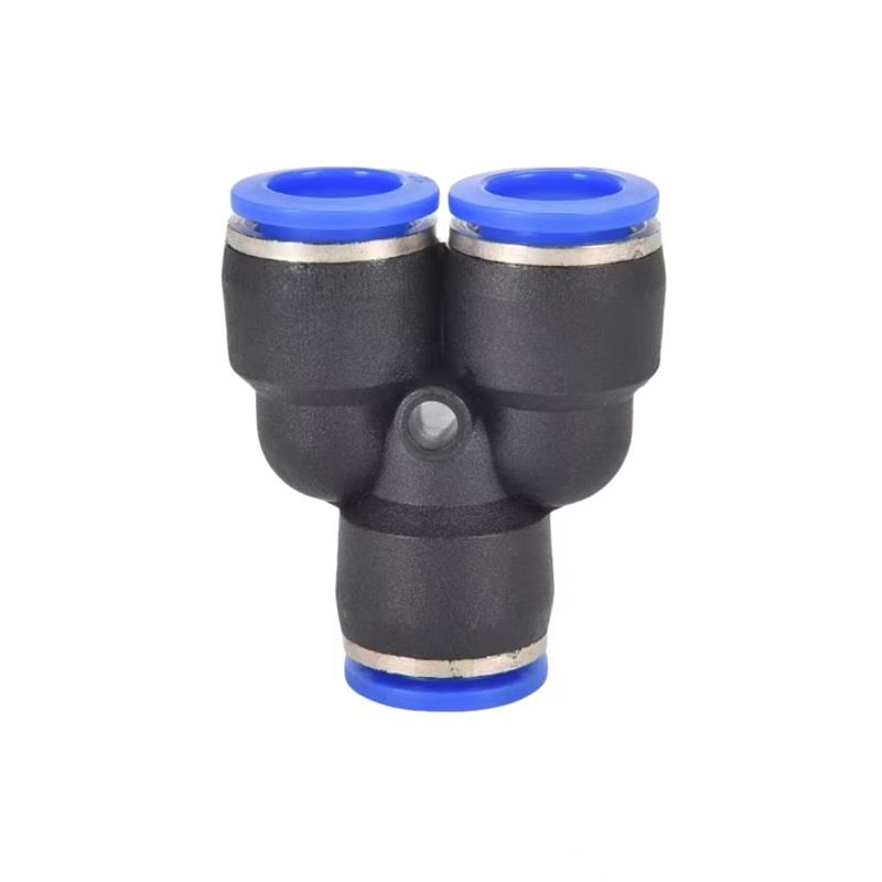 中锦科技 气管快速接头 Y型三通气动三通 PW10-6-6个