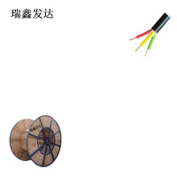 铜芯电缆 ZC-YJV 3*10+1*6 米