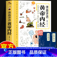漫画讲透黄帝内经 [正版]漫画讲透黄帝内经彩图漫画无障碍阅读 二十四节气养生智慧十二时辰养生智慧中医八大名著之一 原版中