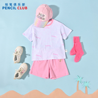 [1件3折]铅笔俱乐部童装2025夏装新款女童裤子儿童短裤小宝宝五分裤休闲裤