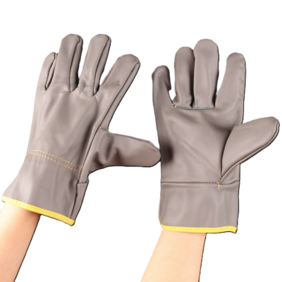 御林铁卫 全皮短款电焊手套 YLTW-5149 双