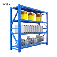 福洛云承重300kg货架置物架钢制货架长200宽50高200CM