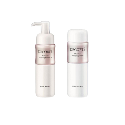 2瓶装|COSMEDECORTE黛珂phytotune植物韵律净白乳液200ml+植物韵律化妆水200ml
