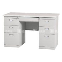 鑫星奈 XXN4010342 钢制办公桌职员桌员工桌学生写字台1.4米C款