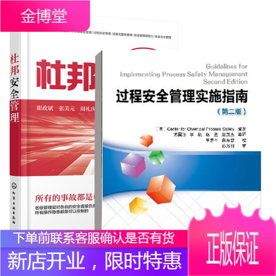过程安全管理实施指南第二版2版+杜邦安全管理书