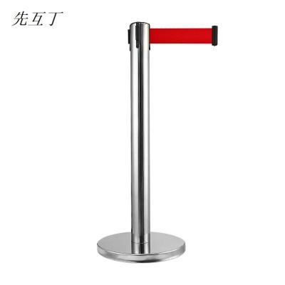 先互丁 加厚不锈钢隔离带伸缩栏杆软隔离 多规格 个