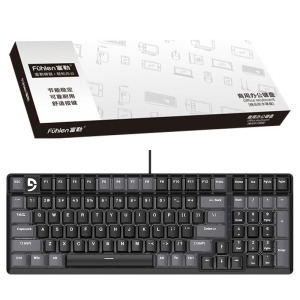 富勒fuhlen K99S有线机械键盘(计价单位:个) 黑灰色