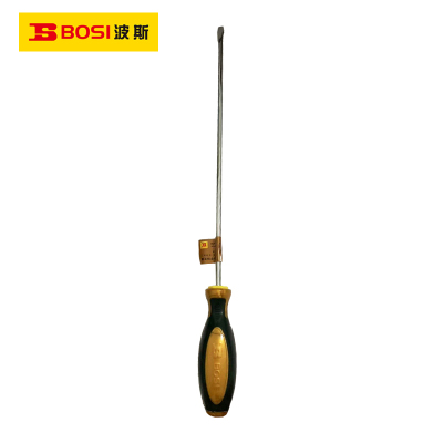 波斯(BOSI)螺丝批金钻系列(φ6*300mm 一字 BS460126A)支