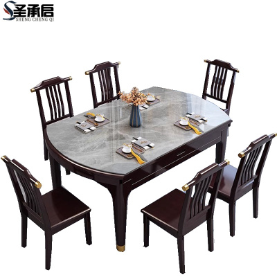 圣承启快餐桌1.2m八椅张