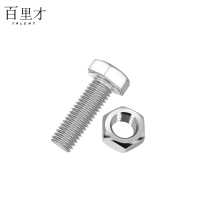 百里才 不锈钢螺栓M10*20套