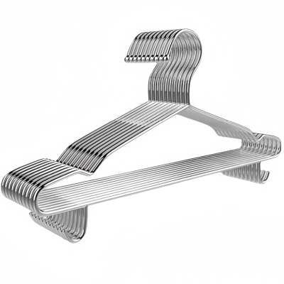 依韵珂不锈钢衣架42*0.4cm10个组