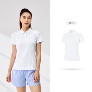 361°翻领T恤夏季新款冰感透气POLO衫女女士户外防晒运动短袖