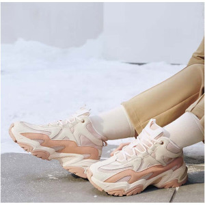 斯凯奇女款休闲休闲鞋加绒168021/LTPK-9.5双