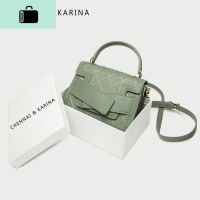 包包女2020新款洋气手提包高级感绣线网红单肩斜跨包凯莉包女NEW LAKE