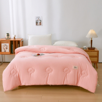 名都丽人MDLR-CP53- 180*200cm 长绒棉棉花被(4斤)(计价单位:件)粉色