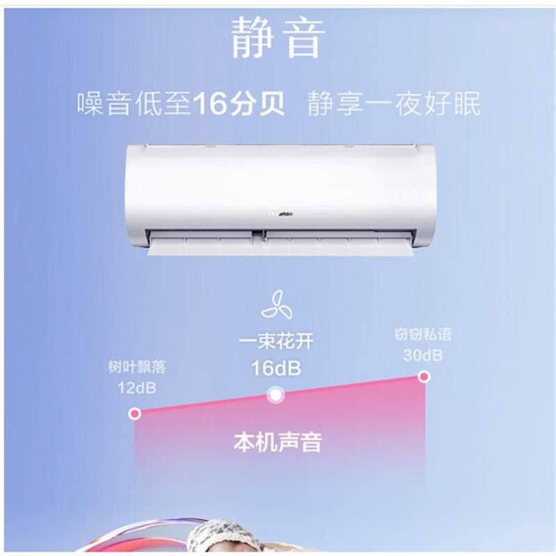 海信KFR-35GW/A200X-X1空调自然风新一级空调 变频冷暖自清洁客厅卧室柜机挂机
