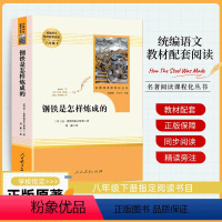 《钢铁是怎样炼成的》人教版 [正版]原著经典常谈朱自清钢铁是怎样炼成的和傅雷家书八年级下册课外书必读文学名著人教版无删减