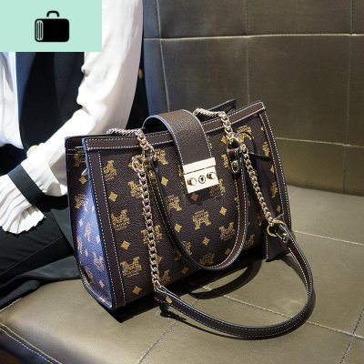 2019新款高级感女包包大气百搭大容量时尚链条包2020手提单肩大包NEW LAKE女士手提包