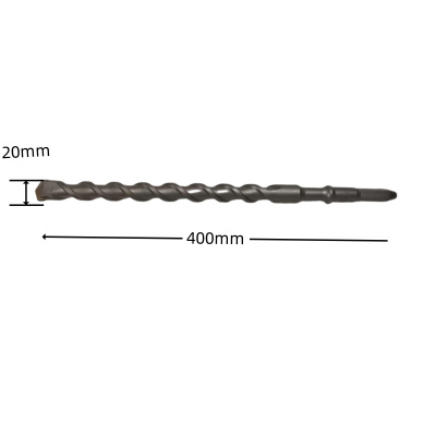 MKLDTOOLS 长六角电锤钻头 20*400 支