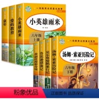 快乐读书吧六上+六下[全7册] [正版]全3册六年级上册阅读课外书小英雄雨来童年书爱的教育 快乐读书吧