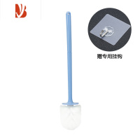 三维工匠壁挂式免打孔洗手间马桶刷洁厕刷长柄无死角清洁厕所刷子软毛卡通