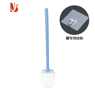 三维工匠壁挂式免打孔洗手间马桶刷洁厕刷长柄无死角清洁厕所刷子软毛卡通