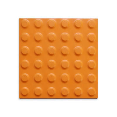 先围 盲道砖 黄色大圆点25mm 块