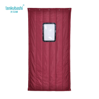 天空桥 棉门帘 MML-167酒红色40*60cm六层棉 平方米