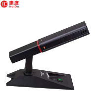 惠度(HuiDu)GLE-400a专业有线手拉手麦克风视像自动追踪数字会议讨论系统桌面式方管话筒主席麦