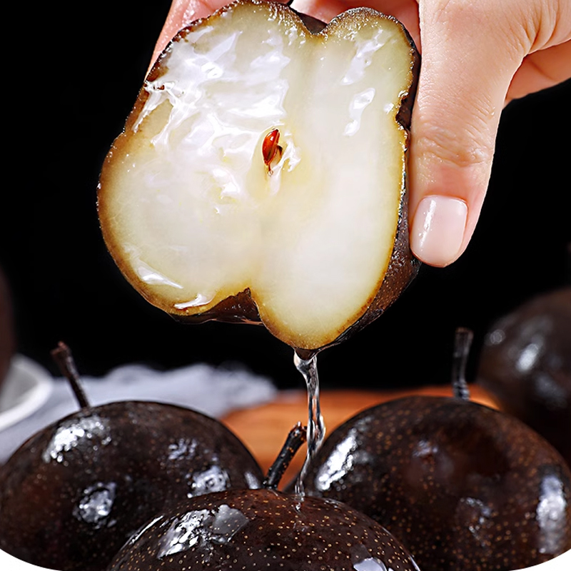 顺丰快递[西沛生鲜]冻梨 净重9斤 单果150g+净重东北特产梨子花盖梨冻秋梨大黑梨苹果梨新鲜水果当季整箱