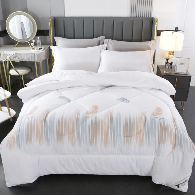 悠梦嘉居 27度恒温被 纤维调节温度适合秋冬季节使用 羽化凤舞 200*230cm YB-12903