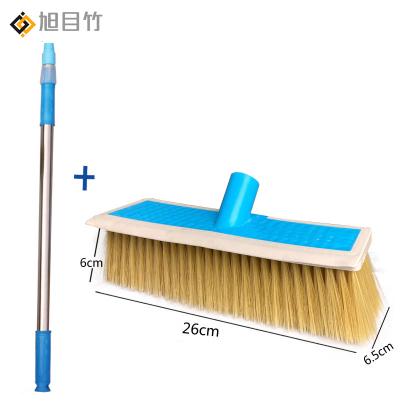 伸缩杆长柄刷子 1.3米钢杆+塑料板刷头 个