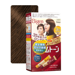 美源(MEIYUAN)可瑞慕染发膏 3G明亮栗色(日本进口染发剂 健康遮盖白发染发霜 男女兼用)