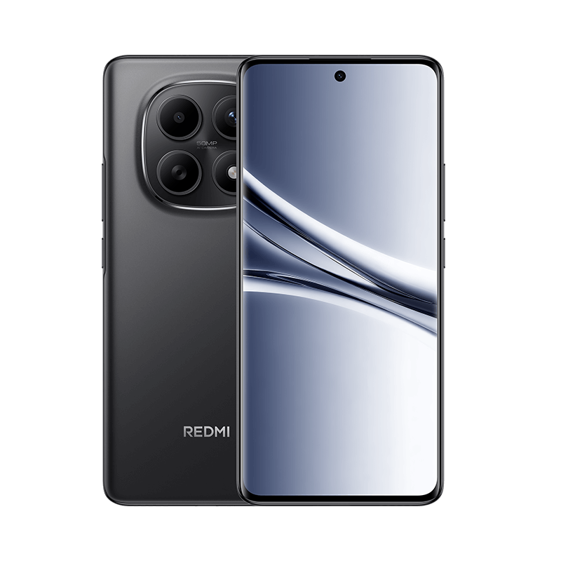 小米(mi) REDMI Note 15 8GB+256GB 子夜黑 5G手机 第三代骁龙6 金刚品质 5800mAh大电量 IP66防尘防水 千元学生老人智能机 红米手机