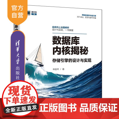 [正版新书]数据库内核揭秘:存储引擎的设计与实现 林金河 清华大学出版社 数据库,数据库内核
