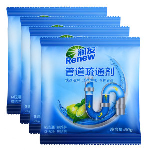 10包装强力管道疏通剂厨房水槽快速疏通马桶下水道除异味疏通粉 默认尺寸 10袋装