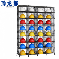 豫龙都 安全帽架 八层 个