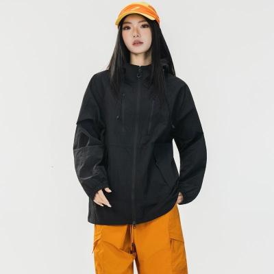 某焦同款防晒衣女山系防紫外线夏季宽松透气防晒服男UPF100+外套