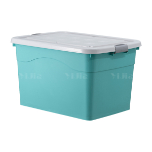 翌嘉YJ3111310 塑料收纳箱衣服整理箱杂物储物箱子 170L绿色