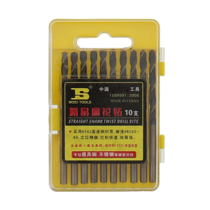 波斯(BOSI) 荧光系列精品麻花钻 4.4mm 盒
