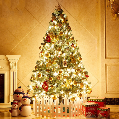 圣诞树家用1.5米豪华古达加密发光套餐1.8米大型圣诞节装饰品仿真diy