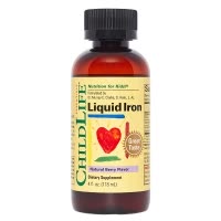 童年时光进口婴幼儿营养素 补铁118ml瓶装科学配方 6瓶