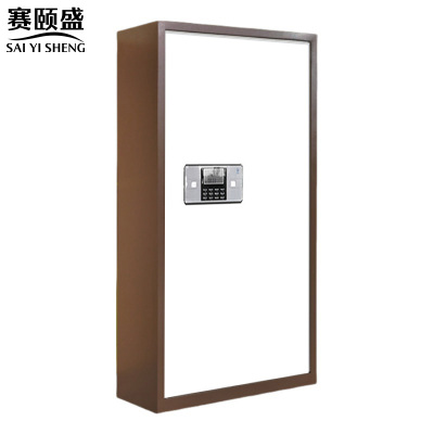 赛颐盛单门保密柜咖白550*430*950mm台