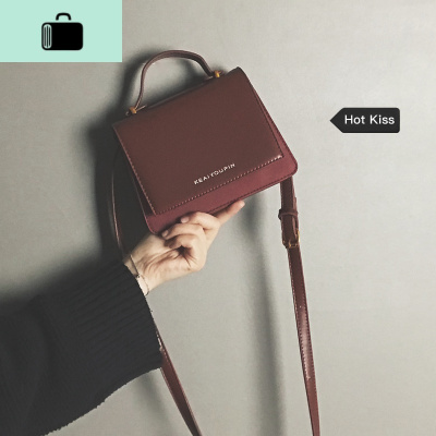 高级感包包女2020新款韩版质感单肩斜挎包洋气复古森系港风小方包NEW LAKE女斜挎包