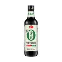 海天酱油 薄盐零添加特级头道生抽500mL*2 减盐35%0添加0蔗糖炒菜调味品