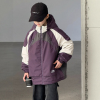 男童加厚冲锋衣三合一秋冬款新款儿童装冬季工装外套大童冬装